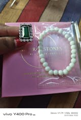 Cubic Zircon Cocktail Silver Ring