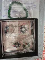 Navratan Silver Eternal Necklace