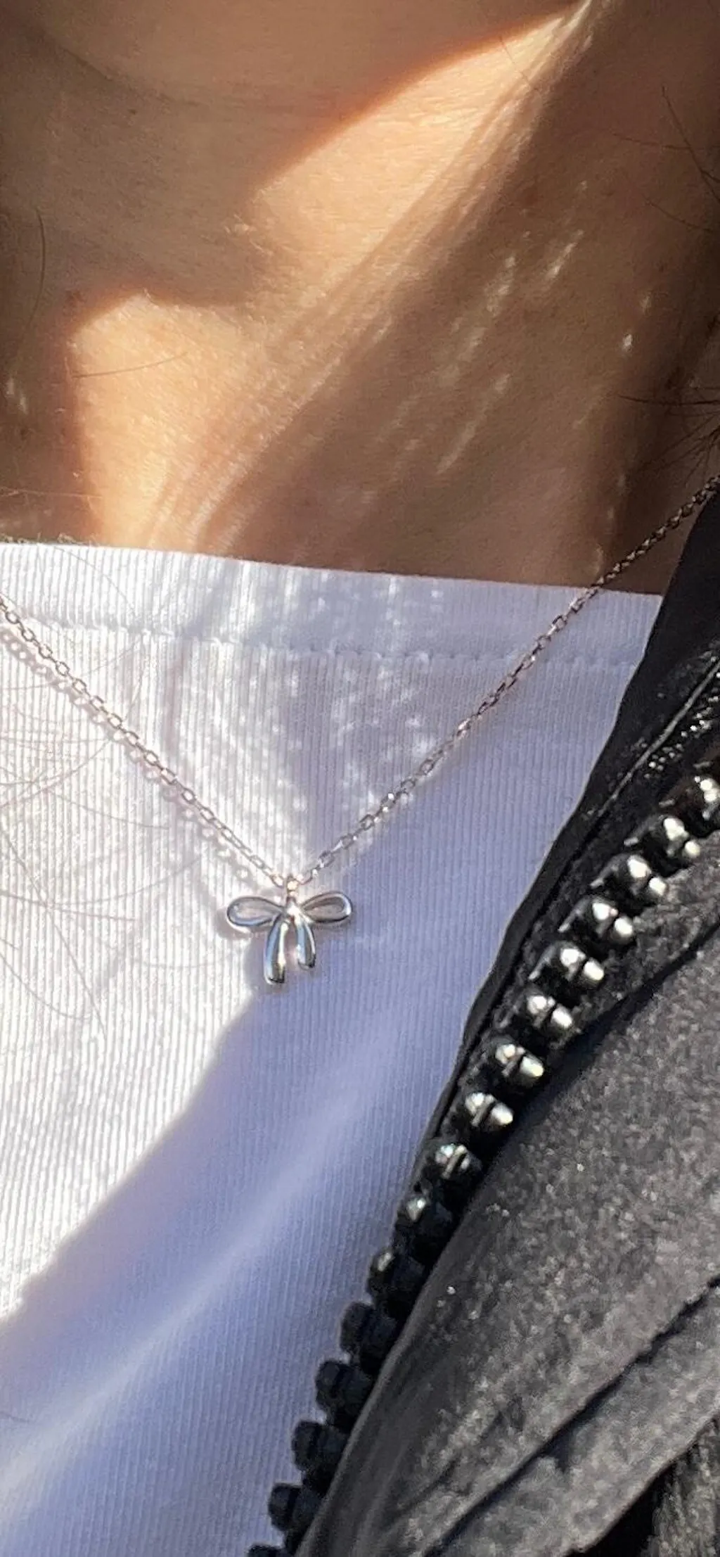 Ribbon Bow Bracelet in Sterling Silver, Silver or Gold or Rose gold, Satellite Bracelet, Solid Silver Bow Bracelet