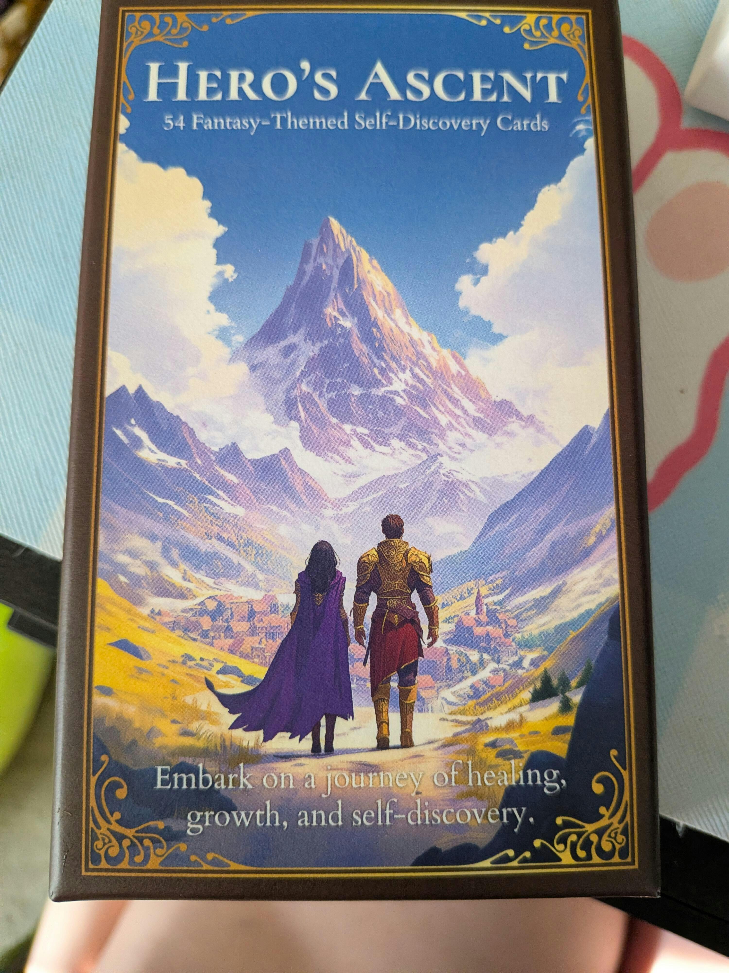 Hero's Ascent: 54 Fantasy-Themed Self-Discovery Cards – Silver Sparrow
