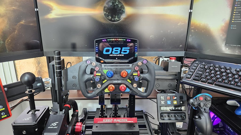 DDU 10.7 Sim Racing 6.8" Dash Display