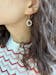 Pearl Circle Earring Dangle