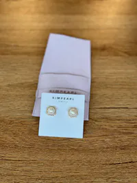 10mm Round Pearls Embed on Square Settings