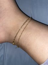 Dainty Cross Gold Anklet Set – Pineal Vision Jewelry