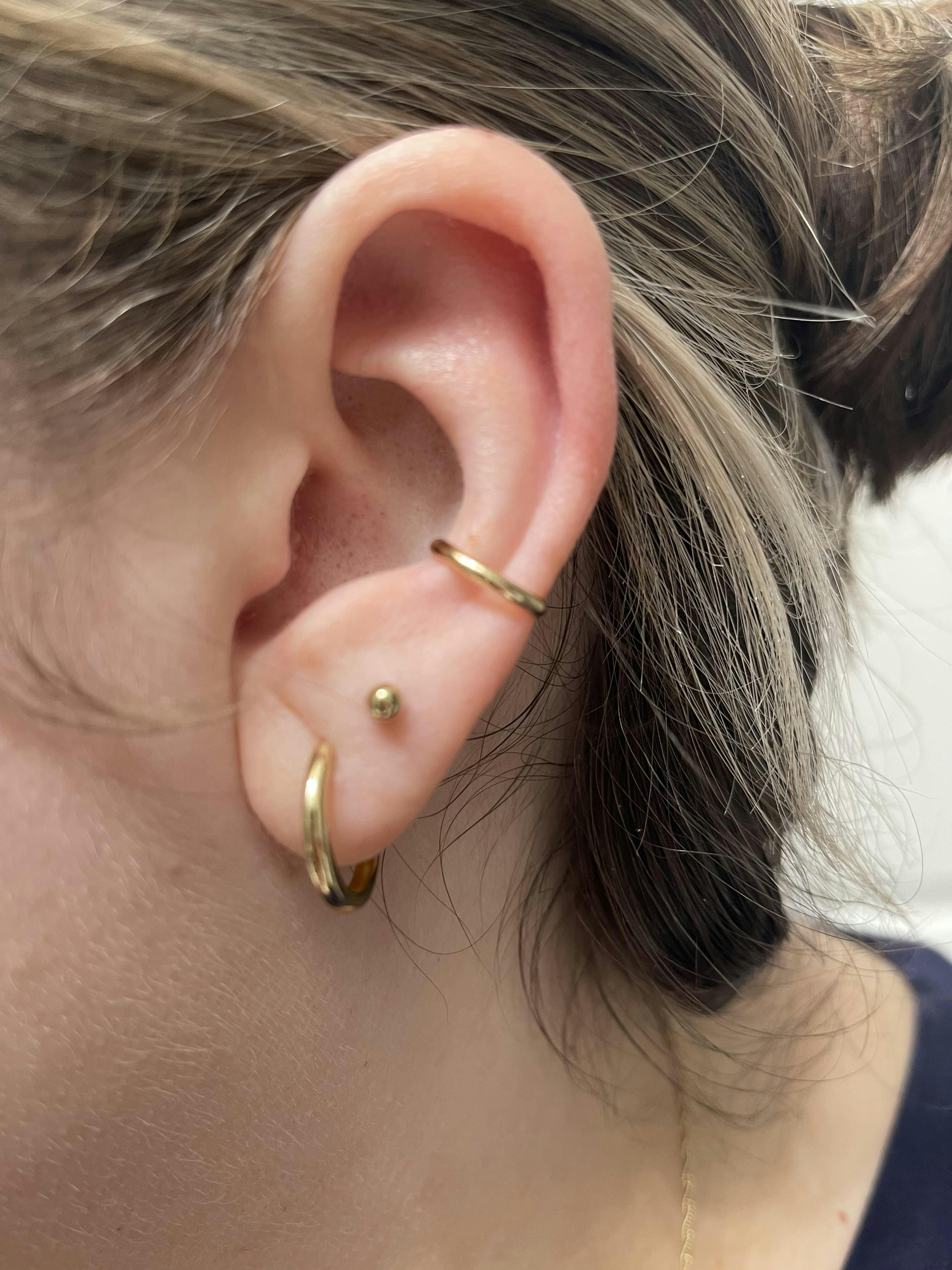 1x Moon Star Gold Filled Earring Simple Ear Cuff, delicate ear cuff, ear  cuff no piercing, gold ear cuff, ear cuff, gold ear cuff AI-134