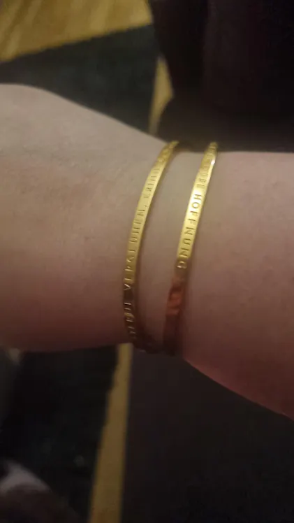 Bracciale Simple Pledge Infinity Love Regolabile In Acciaio Inox: Argento, Oro O Oro Rosa - 2
