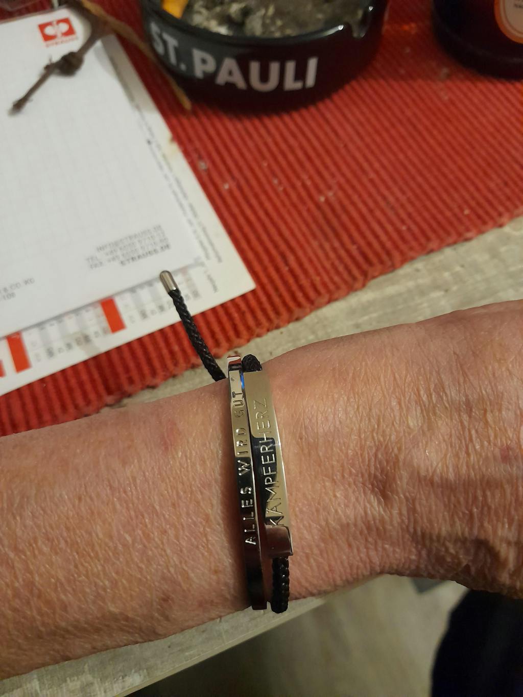 Kämpferherz Armband