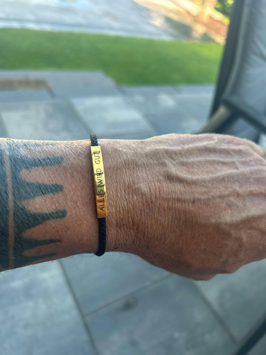 Alles wird gut Armband