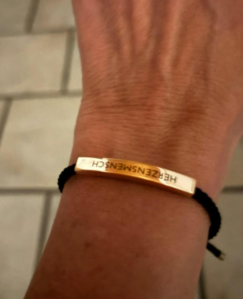 Herzensmensch Armband