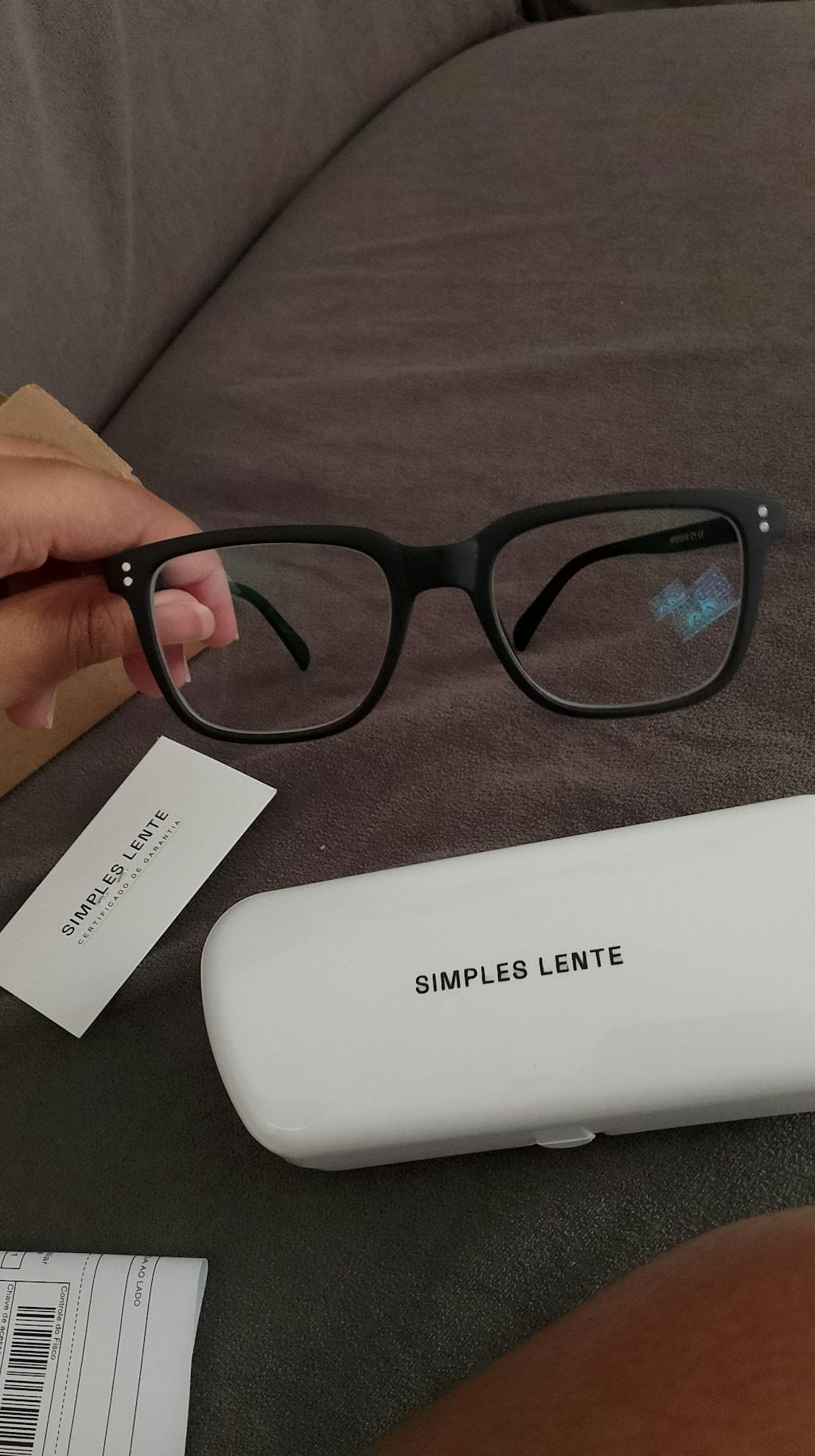 Lente Filtro Luz Azul — Grau Leve