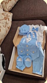 Set botez Adam blue