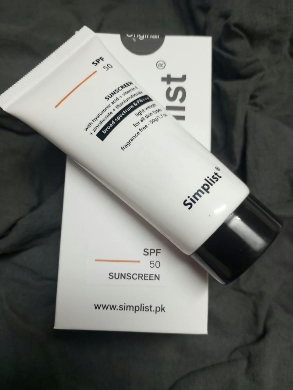 SPF 50 Sunscreen (Lightweight & No White Cast)