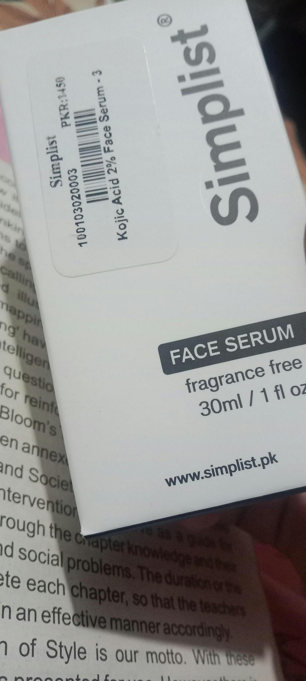 Kojic Acid 2% Face Serum