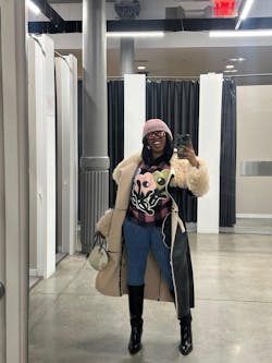 (⏰ 10 days left) Faux Fur Trench Coat