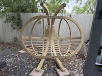 Globo Royal Double Seater Hanging Egg Chair Set