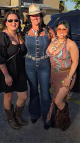 Miranda Dark Denim Flare Overalls Jumpsuit