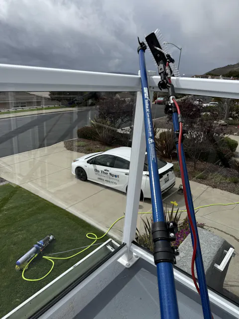 SimBlue Water Fed Pole 34' reach 40'