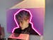 Jackson Wang LED Art Neon Poster