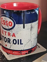 Esso Motor Oil Mug – Retro Garage Mug | Handmade Coffee Mug