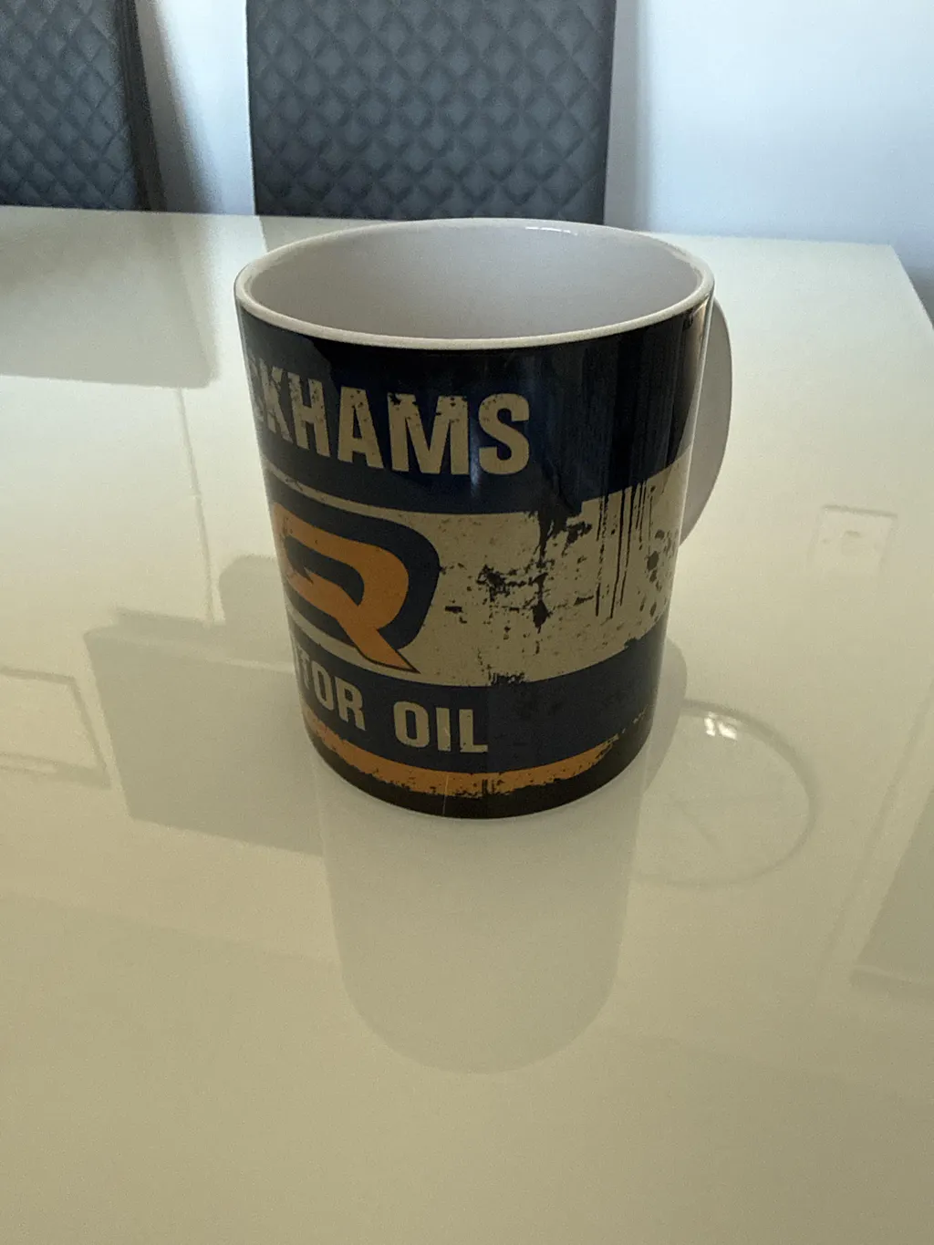 Duckhams Q Motor Oil Mug – Retro Racing Mug for Car Lovers