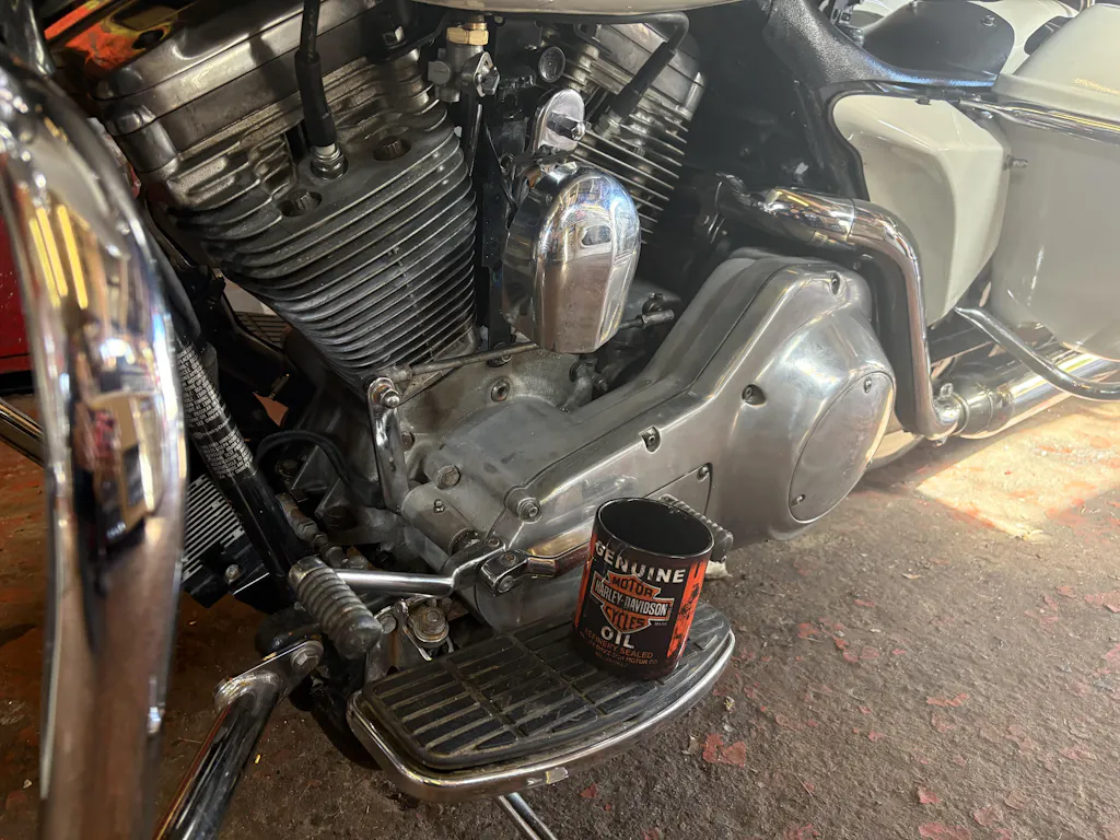 Harley-Davidson Motor Oil Mug | Vintage Retro Motorcycle Gift