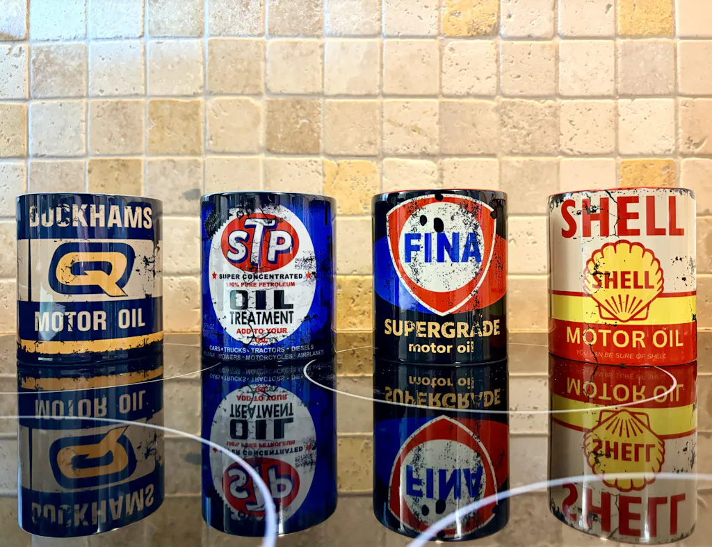 Duckhams Q Motor Oil Mug | Retro Racing Mug for Car Lovers