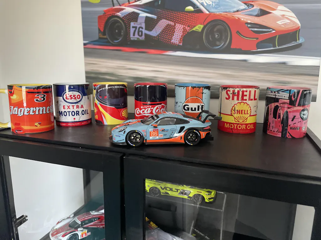 Porsche 962C Jägermeister Mug | Joel Clark Signature | Edition 2