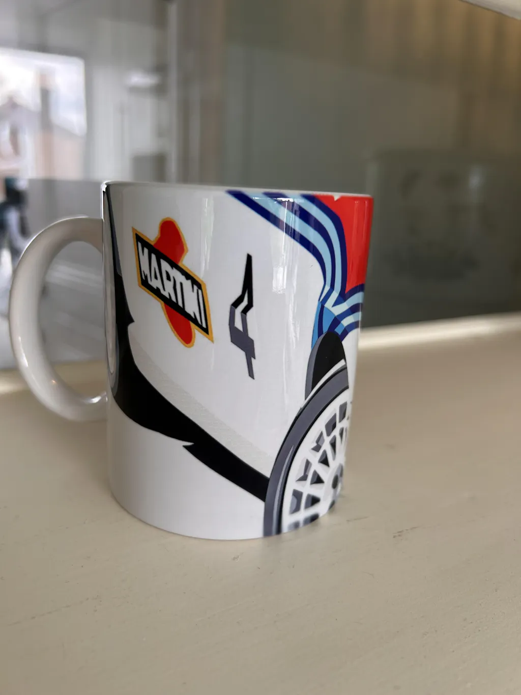 Lancia Delta Integrale Mug | Martini Livery | Joel Clark Signature
