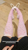 In-Charge Sugar Pink Freckle Compression Socks