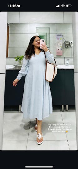 Skyler Flared Cotton Dress