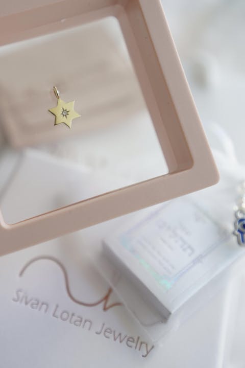 Magen David Diamond Pendant Necklace