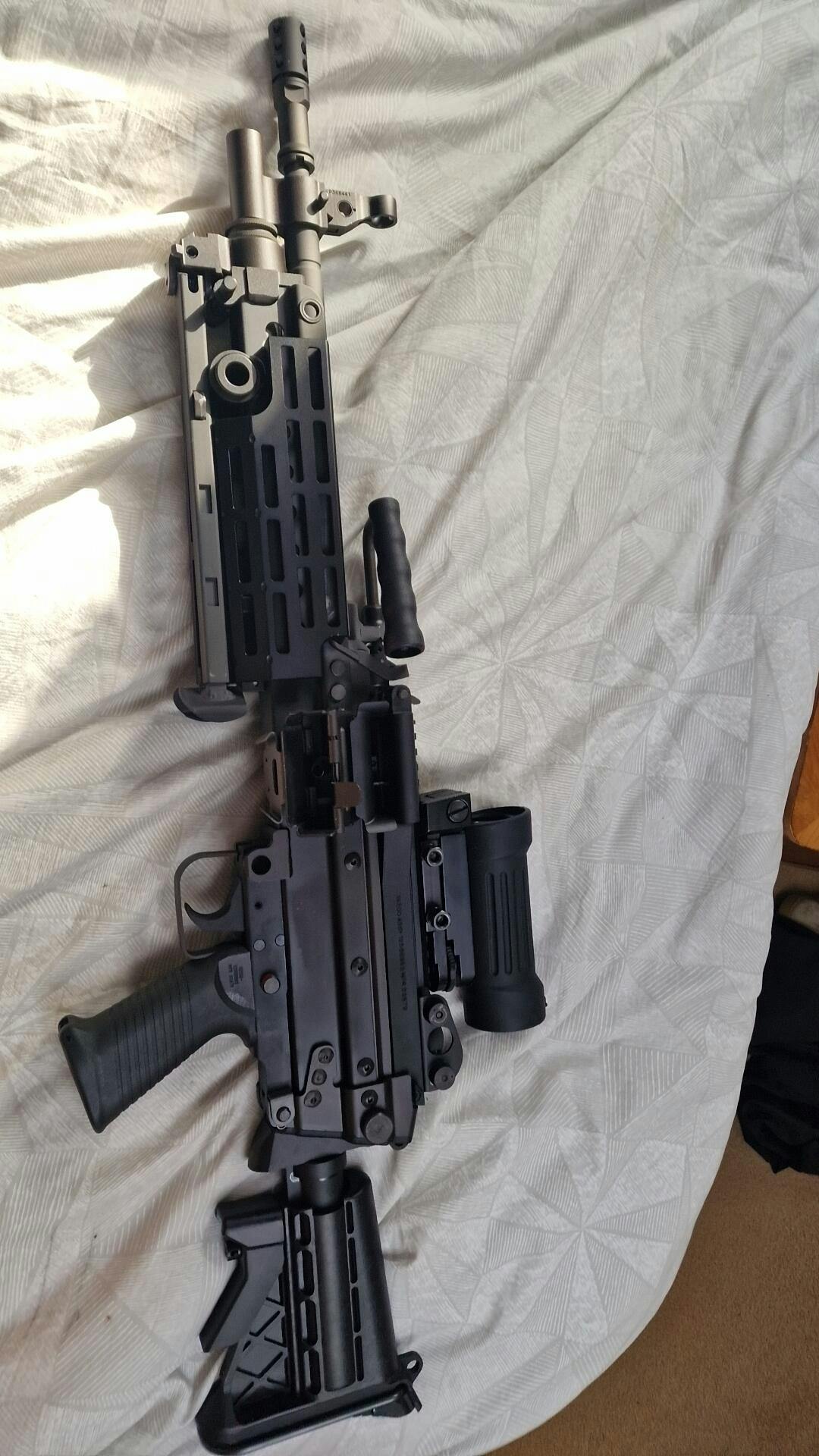 BBT] MI Style M LOK Handguard[For VFC M249 GBB Series] – SIXmm (6mm)