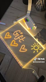 LED Glow Drawing Board for Kids!