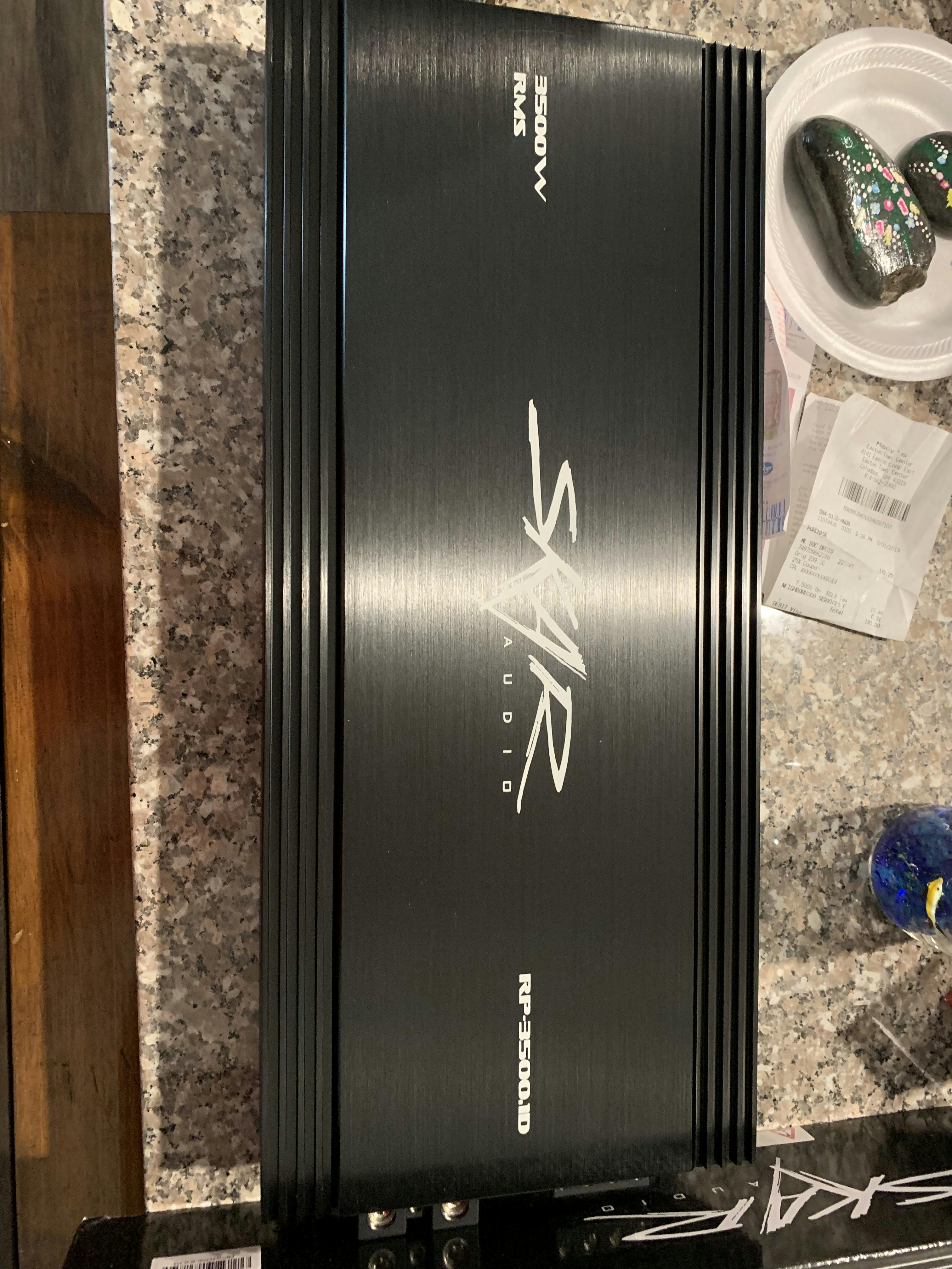 Skar Audio - RP-3500.1D | 3,500 Watt Class D Monoblock Car Amplifier