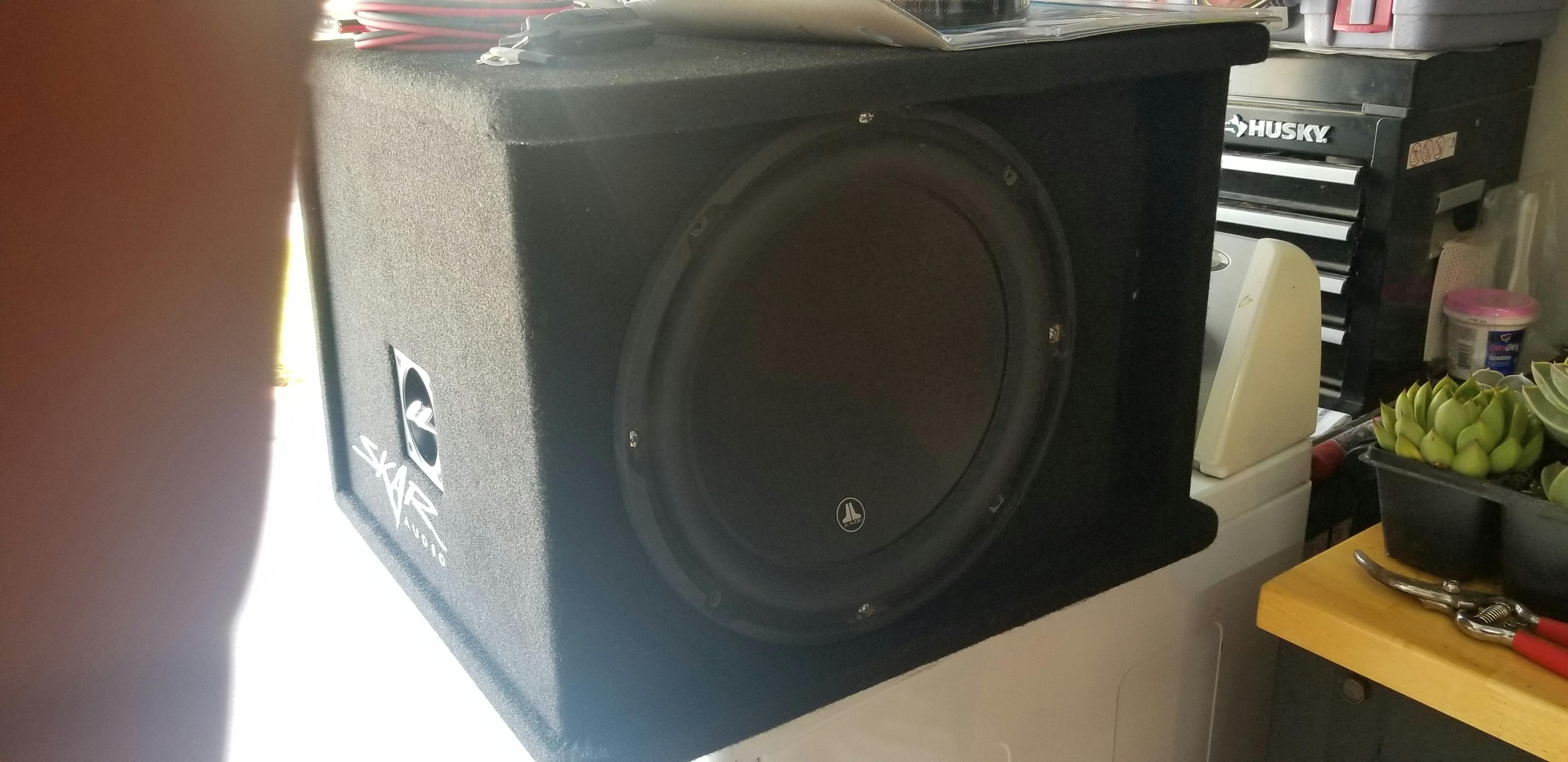 Skar Audio SK1X12V Single 12" Ported Universal Fit Subwoofer Box