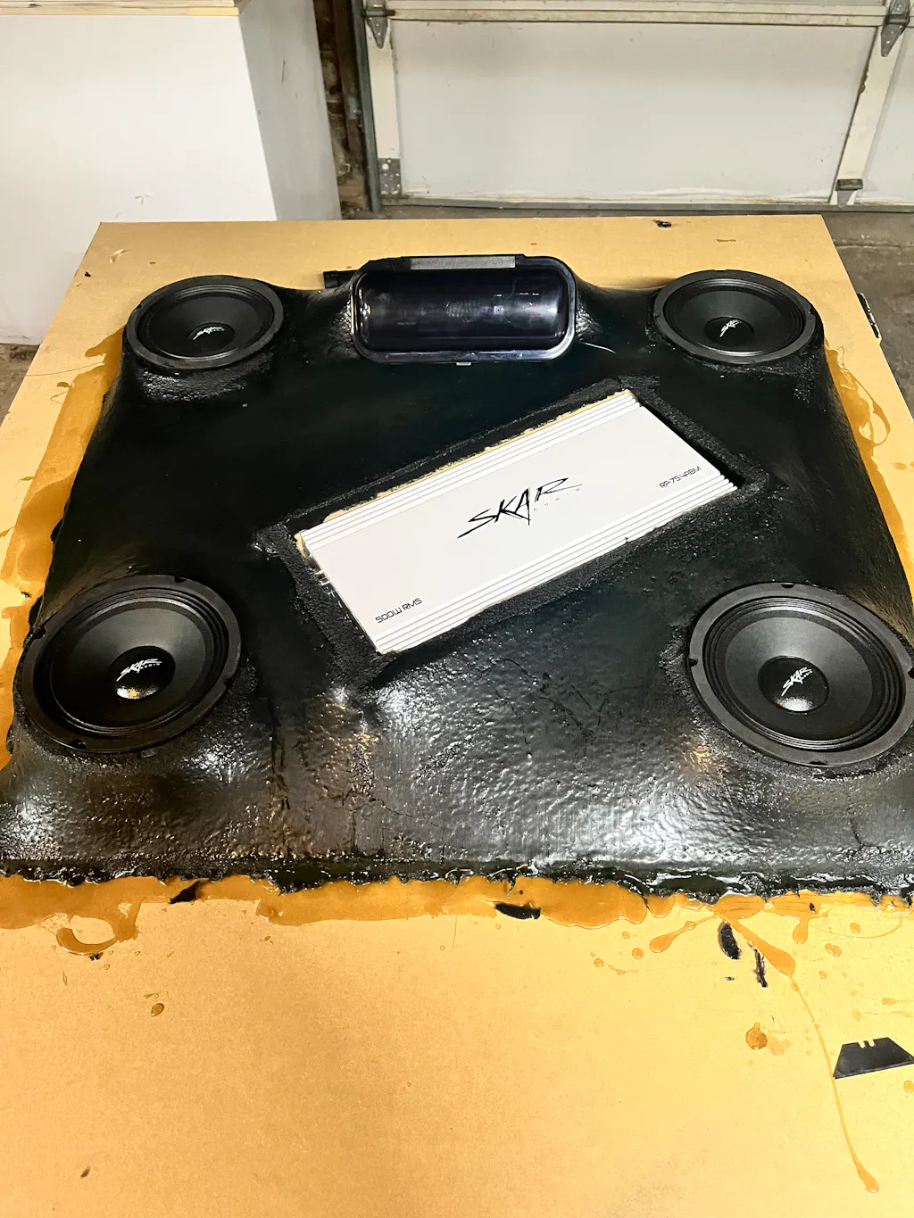 Skar Audio RP75.4ABM 500 Watt 4Channel A/B Marine Amplifier