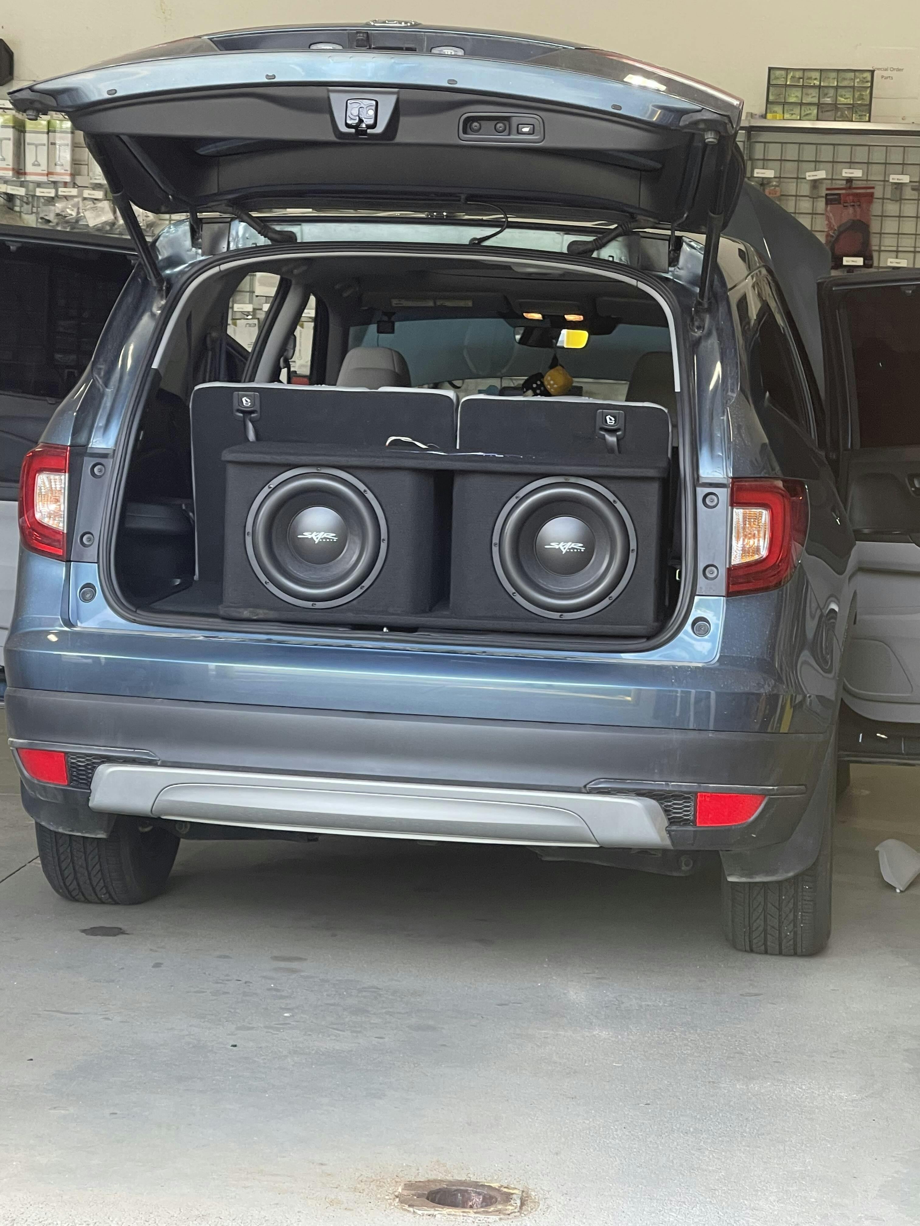 Loaded Vented Subwoofer Enclosure 