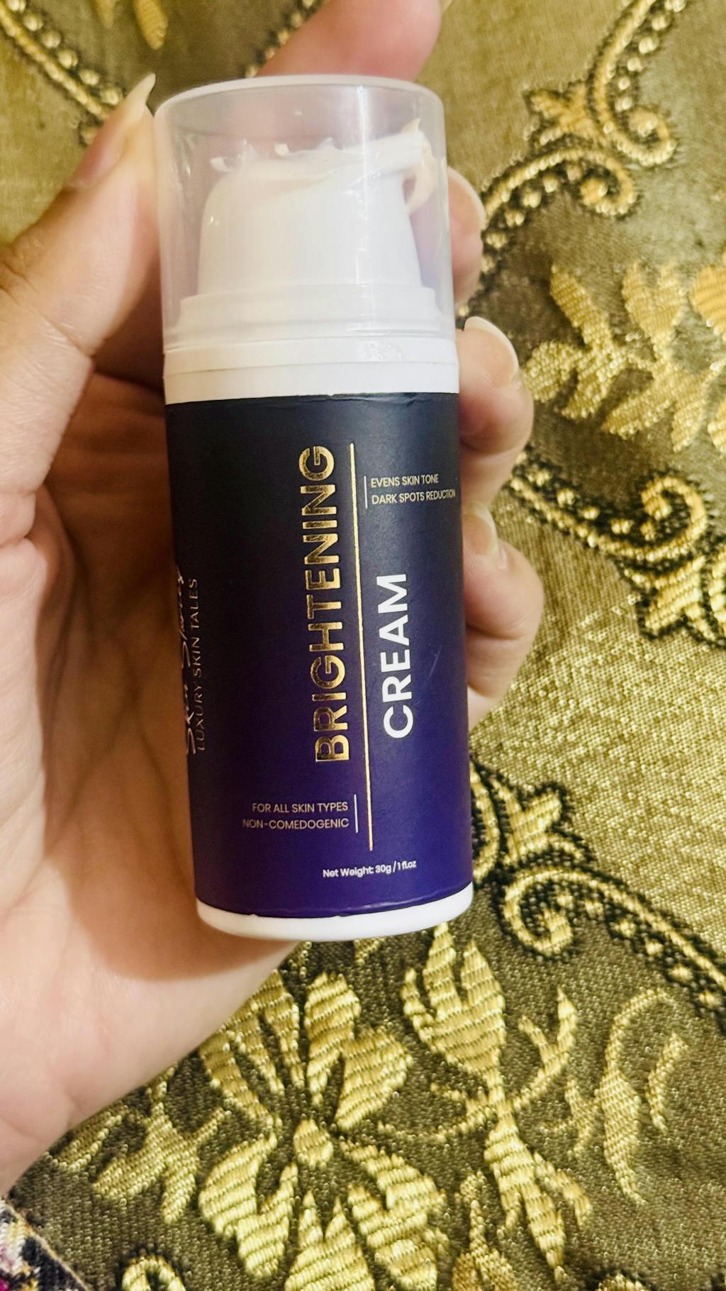 "The Glow Within" Brightening Cream