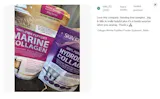 Marine Collagen Peptides | Hyaluronic Acid | Vitamin C | Biotin | Bioactive 800 Daltons| Blackcurrant Extract Flavour | Triple Filtered Sugar Free Powder | SkinPep