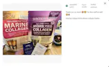 Marine Collagen Peptides | Hyaluronic Acid | Vitamin C | Biotin | Bioactive 800 Daltons| Blackcurrant Extract Flavour | Triple Filtered Sugar Free Powder | SkinPep