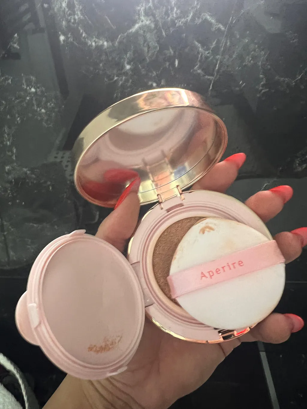 DAY DREAM COVER CUSHION +REFILL no.03- BB Cream Tip Cushion Cu Acoperire Mare Pentru Tenul Gras