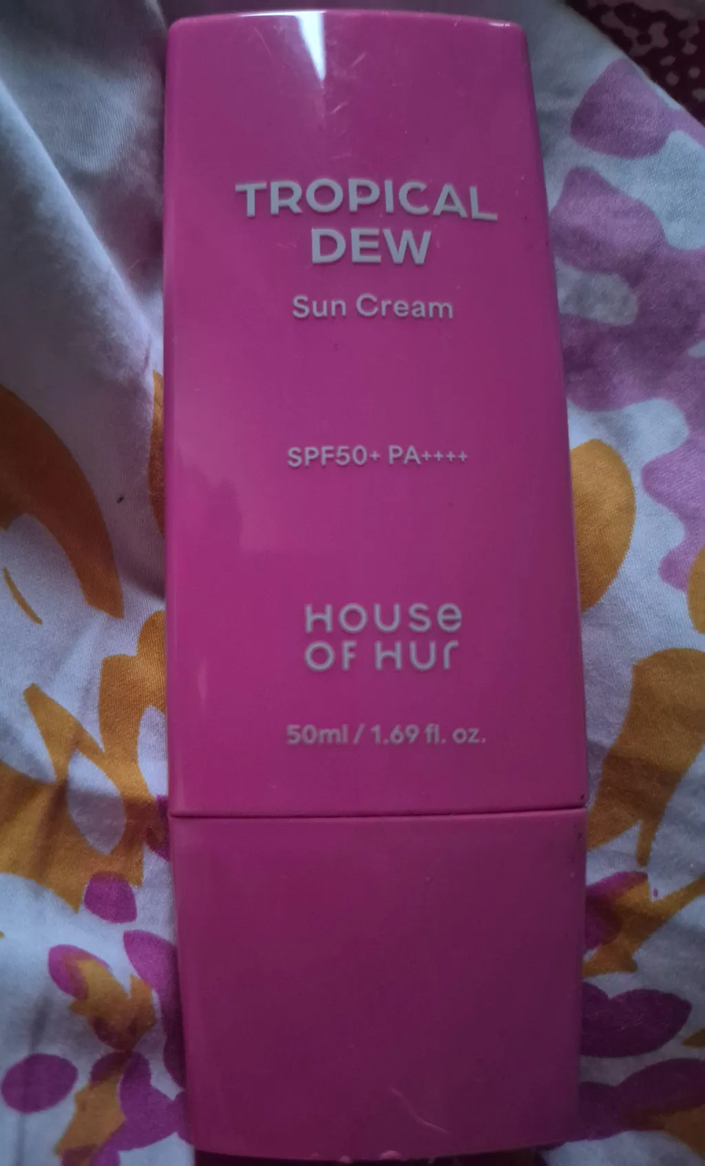 Tropical Dew Sun Cream SPF50+ PA++++- Crema Protectie Solara Cu Textura Lejera Si Finisaj Luminos