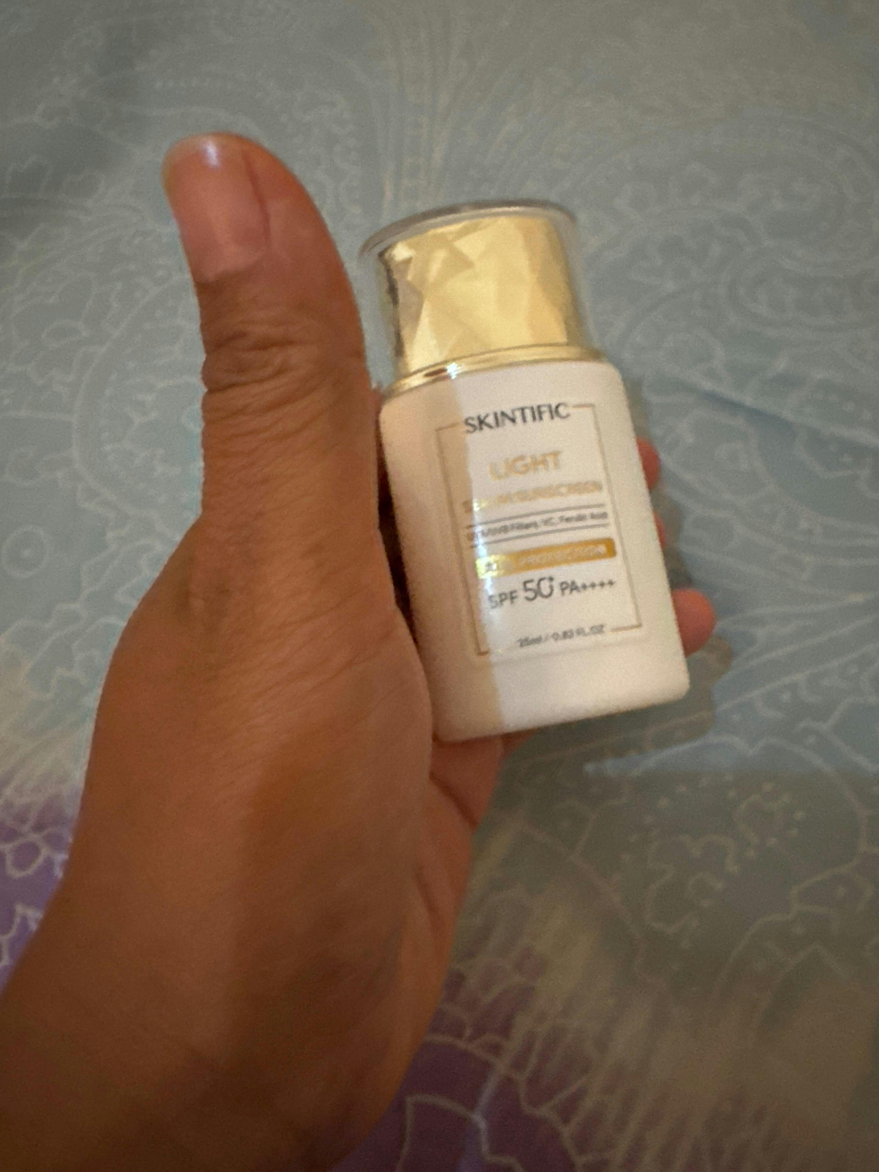 Lightweight SPF 50 Sunscreen for Oily & Sensitive Skin Vitamin C