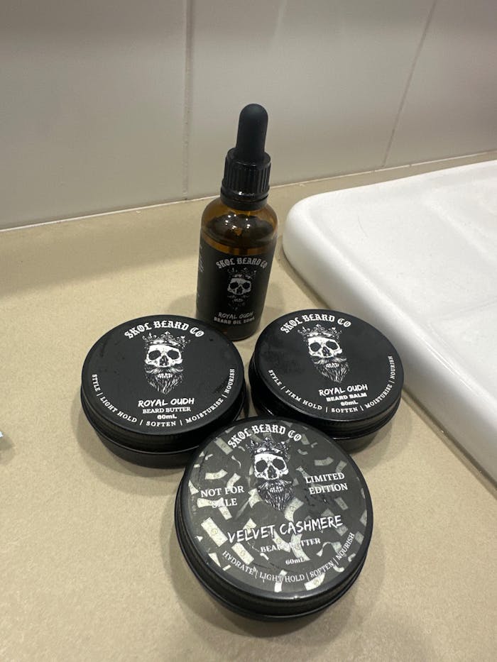 Skol's 'Royal Oudh' Beard Care - Sweet Oudh Wood, Smooth Baccy *Luxury, Top-Shelf Cologne