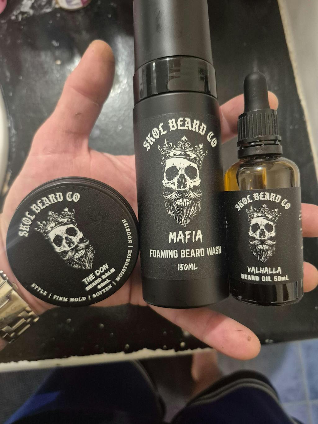 Skol Basics Beard Kit (Select Your Fragrances)