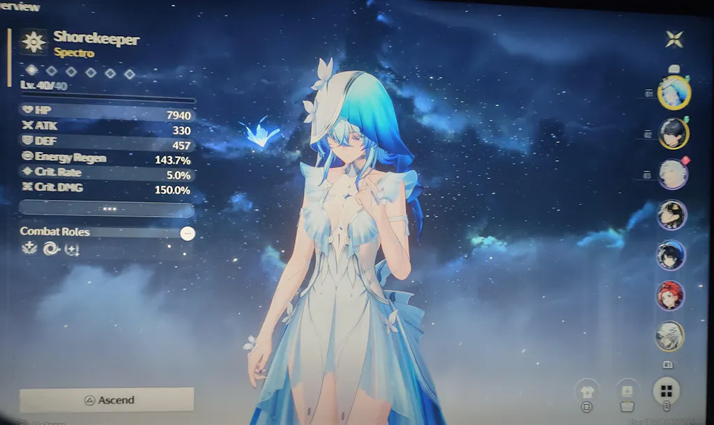 Wuthering Waves The Shorekeeper Starter Reroll Account