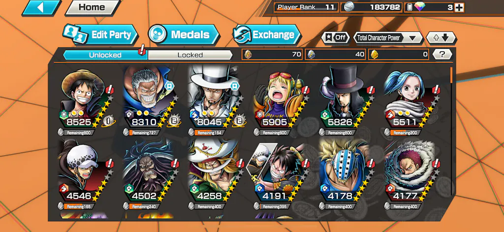 One Piece Bounty Rush Starter Reroll Account [Global - iOS]