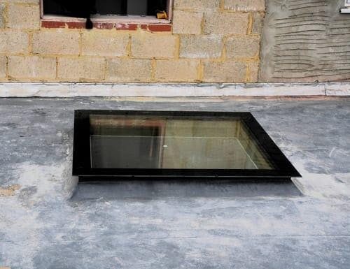 Triple Glazed Frameless Skylight (Flat Roof) 600 x 600 mm