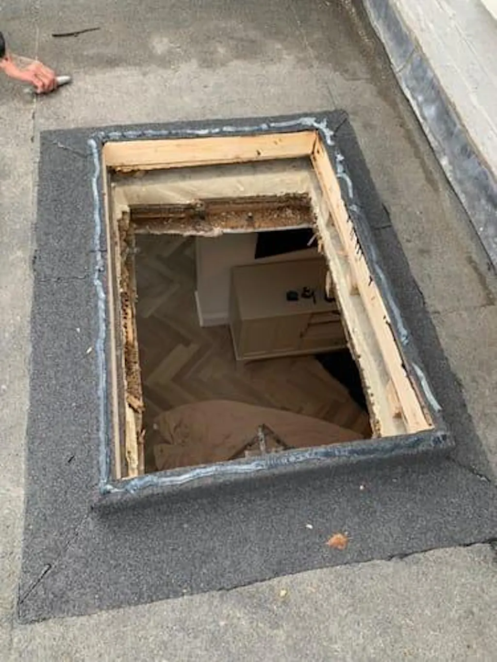 Triple Glazed Frameless Skylight (Flat Roof) 600 x 900 mm