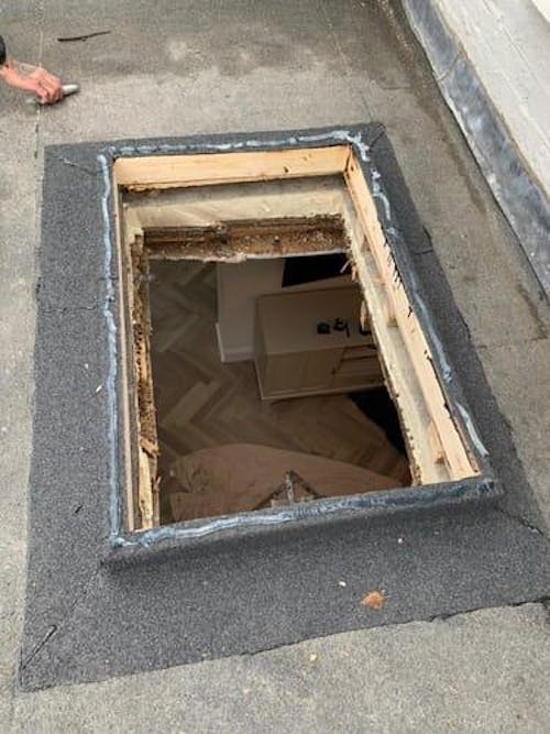 Triple Glazed Frameless Skylight (Flat Roof) 600 x 900 mm